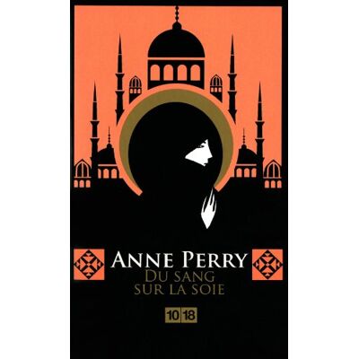 Anne Perry Du Sang Sur La Soie - Publicité Anne Perry Du Sang Sur La Soie - Publicité