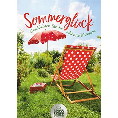Karoline Adler Sommerglück (Dtv Großdruck) - Publicité Karoline Adler Sommerglück (Dtv Großdruck) - Publicité