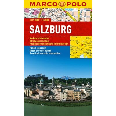 Marco Polo Cityplan Salzburg 1:15 000 (Marco Polo City Maps) - Publicité Marco Polo Cityplan Salzburg 1:15 000 (Marco Polo City Maps) - Publicité