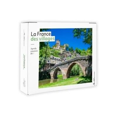Collectif Semainier 2025 : La France Des Villages - Publicité Collectif Semainier 2025 : La France Des Villages - Publicité