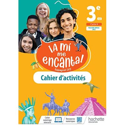 Bénédicte Dessein A Mi Me Encanta ! Espagnol Lv2 3e, A2, Cycle 4 : Cahier D'Activités - Publicité Bénédicte Dessein A Mi Me Encanta ! Espagnol Lv2 3e, A2, Cycle 4 : Cahier D'Activités - Publicité