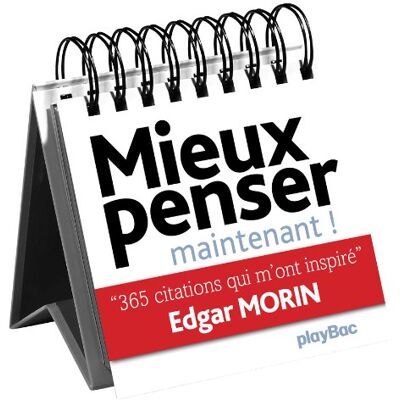 Play Bac Mieux Penser Maintenant ! : 365 Citations Qui M'Ont Inspiré - Publicité Play Bac Mieux Penser Maintenant ! : 365 Citations Qui M'Ont Inspiré - Publicité