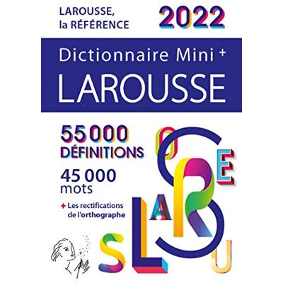 Dictionnaire Larousse Mini + 2022 - Publicité Dictionnaire Larousse Mini + 2022 - Publicité