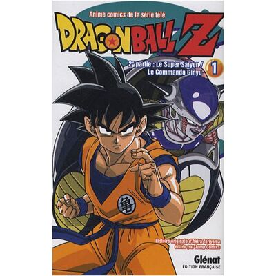Akira Toriyama Dragon Ball Z : Anime Comics De La Série Télé : 2e Partie, Le Super Saïyen, Le Commando Ginyu. Vol. 1 - Publicité Akira Toriyama Dragon Ball Z : Anime Comics De La Série Télé : 2e Partie, Le Super Saïyen, Le Commando Ginyu. Vol. 1 - Publicité