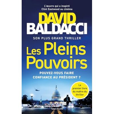 David Baldacci Les Pleins Pouvoirs - Publicité David Baldacci Les Pleins Pouvoirs - Publicité