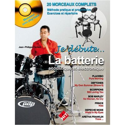 Fanfant Je Debute La Batterie + 1 Cd - Publicité Fanfant Je Debute La Batterie + 1 Cd - Publicité