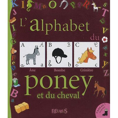 Collectif L'Alphabet Du Poney Et Du Cheval - Publicité Collectif L'Alphabet Du Poney Et Du Cheval - Publicité