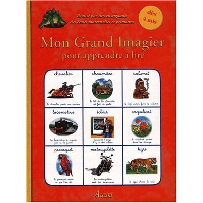 Collectif Mon Grand Imagier Pour Apprendre À Lire : Bienvenue Dans Le Monde Magique Des Images Et Des Mots ! - Publicité Collectif Mon Grand Imagier Pour Apprendre À Lire : Bienvenue Dans Le Monde Magique Des Images Et Des Mots ! - Publicité