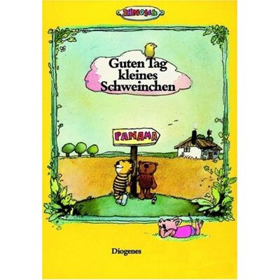 Janosch Guten Tag, Kleines Schweinchen - Publicité Janosch Guten Tag, Kleines Schweinchen - Publicité