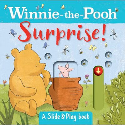 Disney Winnie The Pooh: Surprise! (A Slide & Play Book) - Publicité Disney Winnie The Pooh: Surprise! (A Slide & Play Book) - Publicité
