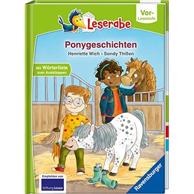 Henriette Wich Ponygeschichten - Leserabe Ab Vorschule - Erstlesebuch Für Kinder Ab 5 Jahren (Leserabe – Vor-Lesestufe) - Publicité Henriette Wich Ponygeschichten - Leserabe Ab Vorschule - Erstlesebuch Für Kinder Ab 5 Jahren (Leserabe – Vor-Lesestufe) - Publicité