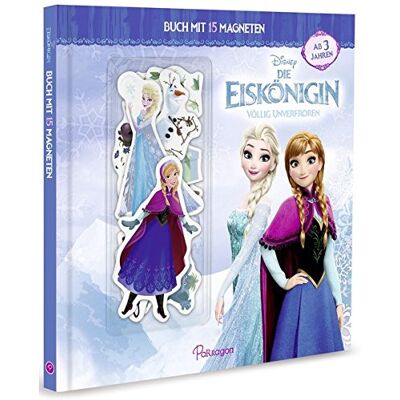 Disney Die Eiskönigin: Buch Mit 15 Magneten - Publicité Disney Die Eiskönigin: Buch Mit 15 Magneten - Publicité
