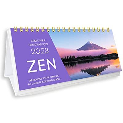 Editions 365 Zen 2023 : Organisez Votre Semaine De Janvier À Décembre 2023 - Publicité Editions 365 Zen 2023 : Organisez Votre Semaine De Janvier À Décembre 2023 - Publicité