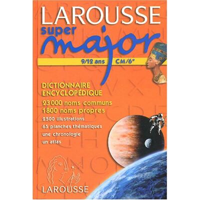 Larousse : Super Major (Dic Primaire) - Publicité Larousse : Super Major (Dic Primaire) - Publicité