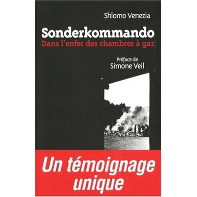 Shlomo Venezia Sonderkommando : Dans L'Enfer Des Chambres À Gaz - Publicité Shlomo Venezia Sonderkommando : Dans L'Enfer Des Chambres À Gaz - Publicité