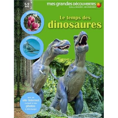 Dorling Kindersley Le Temps Des Dinosaures : Pourquoi ? Comment ? - Publicité Dorling Kindersley Le Temps Des Dinosaures : Pourquoi ? Comment ? - Publicité