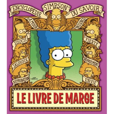 Matt Groening Encyclopédie Simpson Du Savoir. Le Livre De Marge - Publicité Matt Groening Encyclopédie Simpson Du Savoir. Le Livre De Marge - Publicité