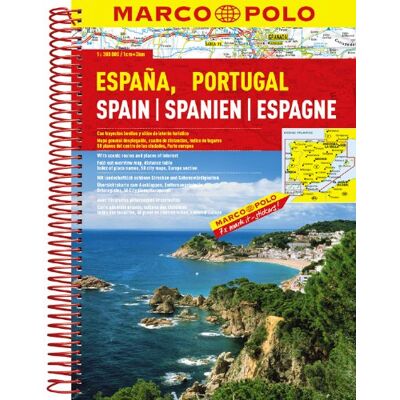 Marco Polo Reiseatlas Spanien, Portugal 1:300.000: Mit Landschaftlich Schönen Strecken Und Sehenswürdigkeiten - Publicité Marco Polo Reiseatlas Spanien, Portugal 1:300.000: Mit Landschaftlich Schönen Strecken Und Sehenswürdigkeiten - Publicité