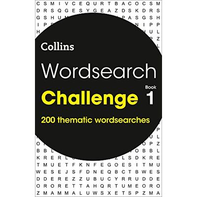 Collins Wordsearch Challenge Book 1: 200 Themed Wordsearch Puzzles - Publicité Collins Wordsearch Challenge Book 1: 200 Themed Wordsearch Puzzles - Publicité