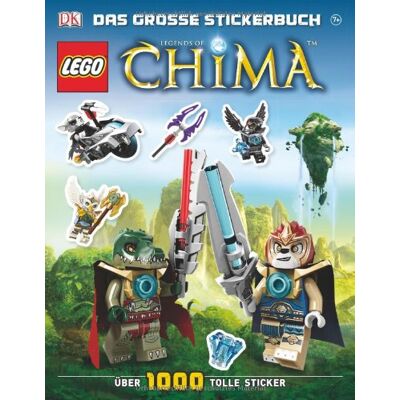 Dorling Kindersley Lego Legends Of Chima Das Große Stickerbuch - Publicité Dorling Kindersley Lego Legends Of Chima Das Große Stickerbuch - Publicité