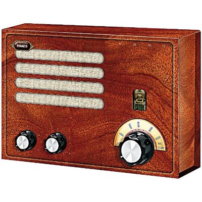 Franzis Verlag Das Franzis-Röhrenradio Zum Selberbauen. Das Komplettpaket Mit Röhre, Gehäuse Und Allen Benötigten Bauteilen - Publicité Franzis Verlag Das Franzis-Röhrenradio Zum Selberbauen. Das Komplettpaket Mit Röhre, Gehäuse Und Allen Benötigten Bauteilen - Publicité