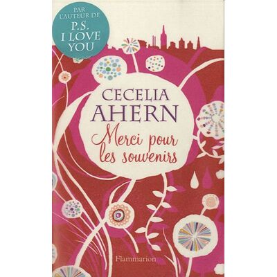 Cecelia Ahern Merci Pour Les Souvenirs - Publicité Cecelia Ahern Merci Pour Les Souvenirs - Publicité