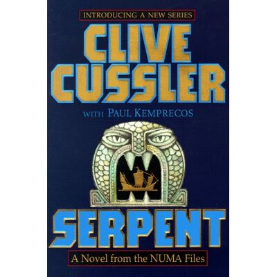 Clive Cussler Serpent From The Numa Files - Publicité Clive Cussler Serpent From The Numa Files - Publicité