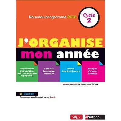 Françoise Picot J'Organise Mon Année, Cycle 2 - Publicité Françoise Picot J'Organise Mon Année, Cycle 2 - Publicité