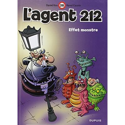 L'Agent 212. Vol. 28. Effet Monstre - Publicité L'Agent 212. Vol. 28. Effet Monstre - Publicité