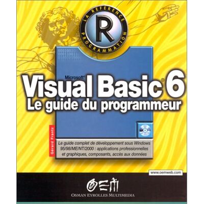 Gérard Frantz Microsoft Visual Basic 6 : Le Guide Du Programmeur - Publicité Gérard Frantz Microsoft Visual Basic 6 : Le Guide Du Programmeur - Publicité