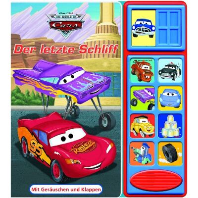 Walt Disney Cars - Der Letzte Schliff Klappen-Geräusche-Buch - Publicité Walt Disney Cars - Der Letzte Schliff Klappen-Geräusche-Buch - Publicité