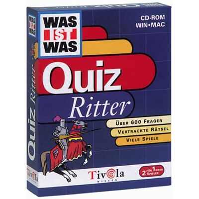 Tivola Verlag Was Ist Was - Quiz 1: Die Ritter - Publicité Tivola Verlag Was Ist Was - Quiz 1: Die Ritter - Publicité