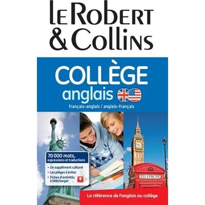 Martin Back Le Robert & Collins Collège Anglais : Dictionnaire Français-Anglais, Anglais-Français - Publicité Martin Back Le Robert & Collins Collège Anglais : Dictionnaire Français-Anglais, Anglais-Français - Publicité