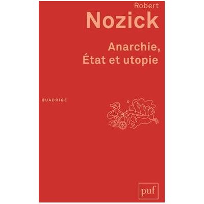 Robert. Nozick Anarchie, Etat Et Utopie - Publicité Robert. Nozick Anarchie, Etat Et Utopie - Publicité