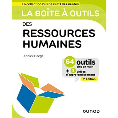 Annick Haegel La Boîte À Outils Des Ressources Humaines : 64 Outils Clés En Main + 3 Vidéos D'Approfondissement - Publicité Annick Haegel La Boîte À Outils Des Ressources Humaines : 64 Outils Clés En Main + 3 Vidéos D'Approfondissement - Publicité