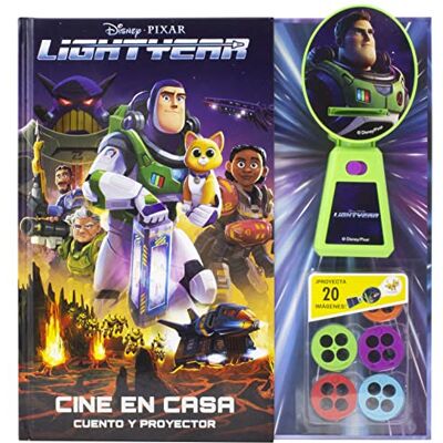 Lightyear. Cine En Casa: Cuento Y Proyector (Disney. Lightyear) - Publicité Lightyear. Cine En Casa: Cuento Y Proyector (Disney. Lightyear) - Publicité