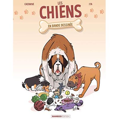 Christophe Cazenove Les Chiens En Bande Dessinée. Vol. 1 - Publicité Christophe Cazenove Les Chiens En Bande Dessinée. Vol. 1 - Publicité