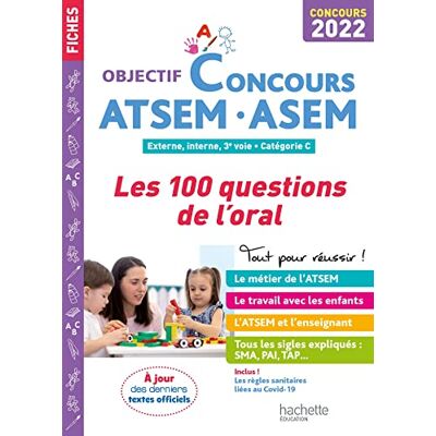 Thierry Vasse Atsem-Asem : Les 100 Questions De L'Oral : Externe, Interne, 3e Voie, Catégorie C, Concours 2022 - Publicité Thierry Vasse Atsem-Asem : Les 100 Questions De L'Oral : Externe, Interne, 3e Voie, Catégorie C, Concours 2022 - Publicité
