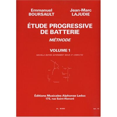Etude Progressive De Batterie Volume 1 - Publicité Etude Progressive De Batterie Volume 1 - Publicité