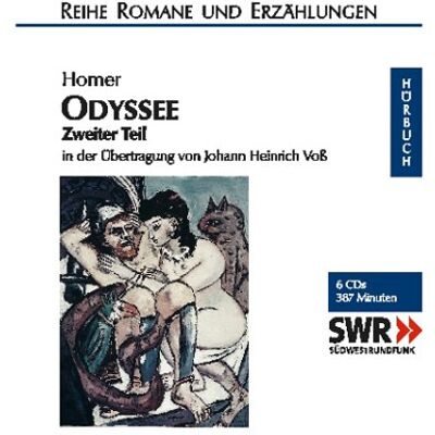 Homer Odyssee, Je 6 Audio-Cds, Tl.2 - Publicité Homer Odyssee, Je 6 Audio-Cds, Tl.2 - Publicité
