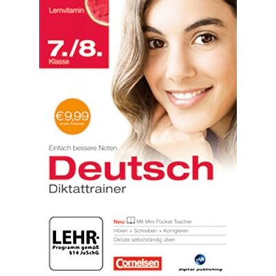 Cornelsen Lernvitamin - Deutsch Diktattrainer 7./8. Klasse - Publicité Cornelsen Lernvitamin - Deutsch Diktattrainer 7./8. Klasse - Publicité