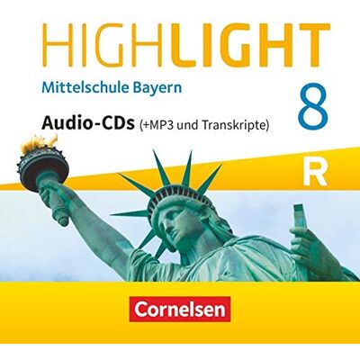 Highlight - Mittelschule Bayern - 8. Jahrgangsstufe: Cd-Extra - Für R-Klassen - Audio-Cds Mit Mp3-Dateien - Publicité Highlight - Mittelschule Bayern - 8. Jahrgangsstufe: Cd-Extra - Für R-Klassen - Audio-Cds Mit Mp3-Dateien - Publicité