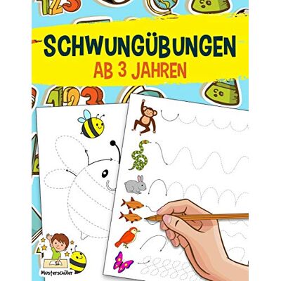 Lisa Plum Schwungübungen Ab 3 Jahren: Das Große Übungsheft Zur Förderung Der Feinmotorik, Konzentration Und Hand-Augen-Koordination - Für Den Kindergarten Und Vorschule Zur Vorbereitung Auf Das Schreiben Lernen - Publicité Lisa Plum Schwungübungen Ab 3 Jahren: Das Große Übungsheft Zur Förderung Der Feinmotorik, Konzentration Und Hand-Augen-Koordination - Für Den Kindergarten Und Vorschule Zur Vorbereitung Auf Das Schreiben Lernen - Publicité