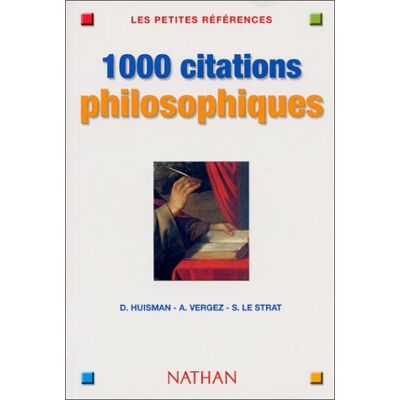 Collectif 1.000 Citations Philosophiques - Publicité Collectif 1.000 Citations Philosophiques - Publicité