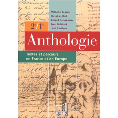 Christian Biet Anthologie Français 2e-1re - Publicité Christian Biet Anthologie Français 2e-1re - Publicité
