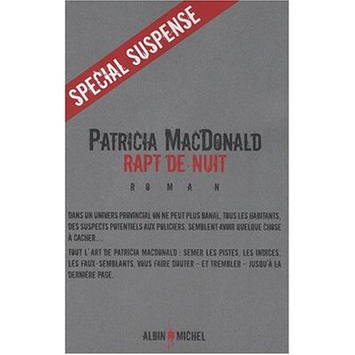 Patricia MacDonald Rapt De Nuit - Publicité Patricia MacDonald Rapt De Nuit - Publicité