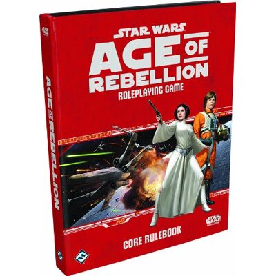 Star Wars: Age Of Rebellion Rpg Core Rulebook - Publicité Star Wars: Age Of Rebellion Rpg Core Rulebook - Publicité