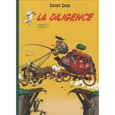 Morris Lucky Luke. La Diligence - Publicité Morris Lucky Luke. La Diligence - Publicité