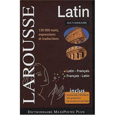 Larousse Dictionnaire Latin-Français, Français-Latin - Publicité Larousse Dictionnaire Latin-Français, Français-Latin - Publicité
