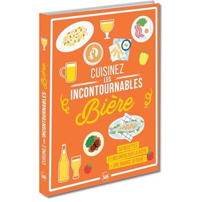 Editions 365 Bière : 50 Recettes Et Des Infos Sur La Bière : + Une Grande Affiche ! - Publicité Editions 365 Bière : 50 Recettes Et Des Infos Sur La Bière : + Une Grande Affiche ! - Publicité